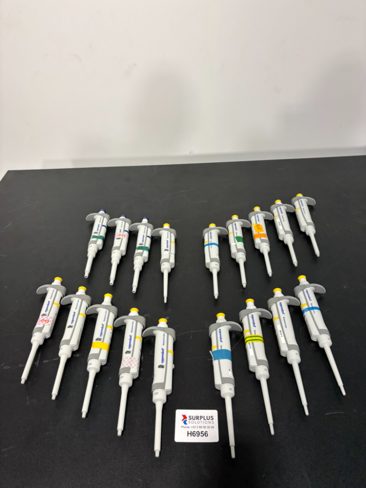 Image of Eppendorf Research Plus Pipettes x19